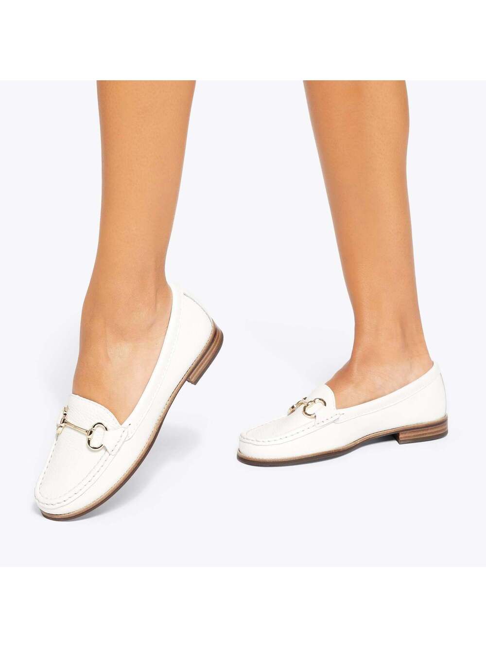 KG Kurt Geiger Matilda White Leather Loafer EU 39 / US 8